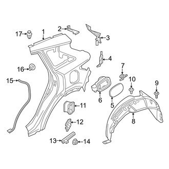 Infiniti OE - Quarter Panel & Components