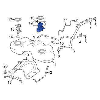 Infiniti OE - Fuel Pump and Sender Assembly