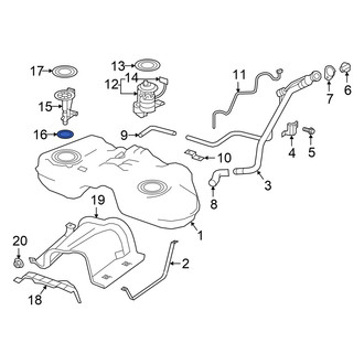 Infiniti OE - Fuel Tank Sending Unit Seal