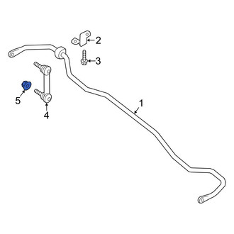 Infiniti OE - Rear Suspension Stabilizer Bar Link Nut