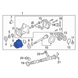 Infiniti OE - Rear AWD Coupling Unit