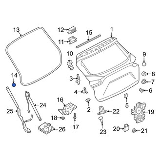 Infiniti OE - Rear Liftgate Stop Bumper