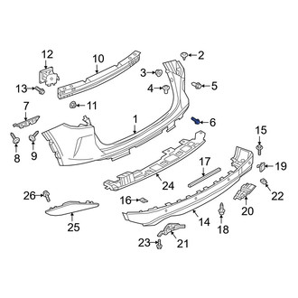 Infiniti OE - Curtain Air Bag Bolt