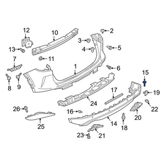 Infiniti OE - Frame Side Member Bolt