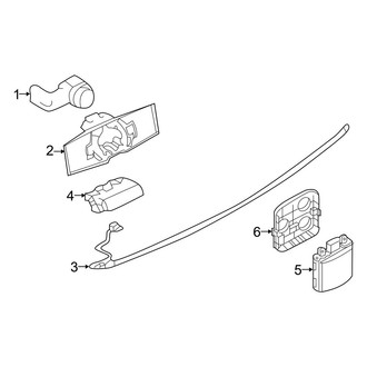 Infiniti OE - Rear Bumper - Electrical Components