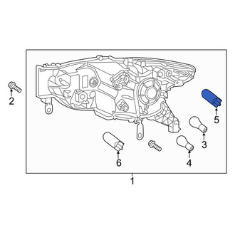 Infiniti OE - Front Turn Signal Light Bulb