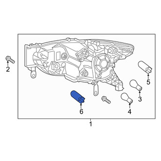 Infiniti OE - Front Turn Signal Light Bulb