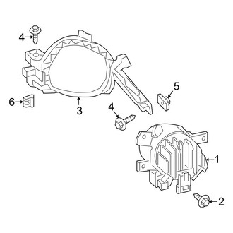 Infiniti OE - Front Lamps - Fog Lamps