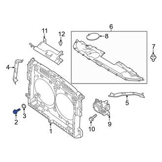 Infiniti OE - Radiator Support Panel Bolt
