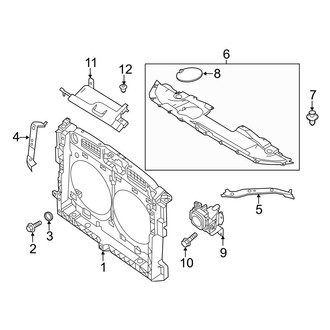 Infiniti OE - Radiator Support