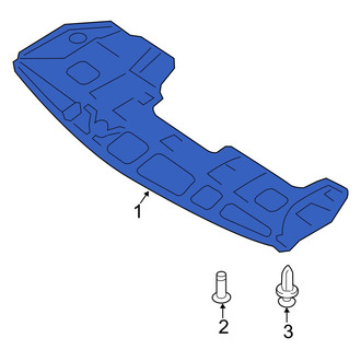 Infiniti OE - Front Radiator Support Splash Shield