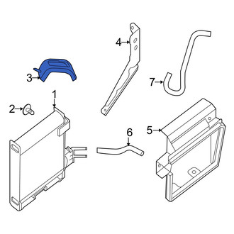 Infiniti OE - Upper Automatic Transmission Oil Cooler Bracket