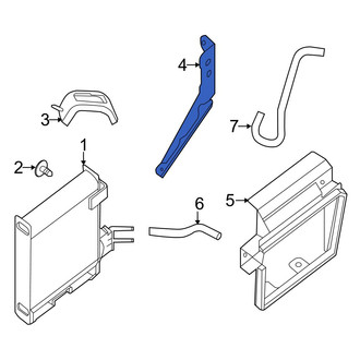 Infiniti OE - Lower Automatic Transmission Oil Cooler Bracket