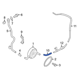 Infiniti OE - Engine Oil Cooler Line