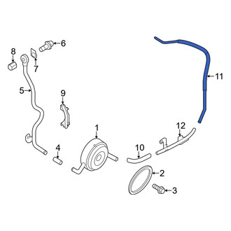 Infiniti OE - Engine Oil Cooler Line