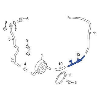 Infiniti OE - Engine Oil Cooler Line