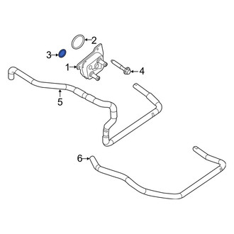 Infiniti OE - Engine Oil Cooler O-Ring