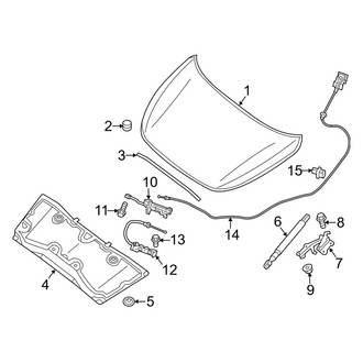 Infiniti OE - Hood & Components