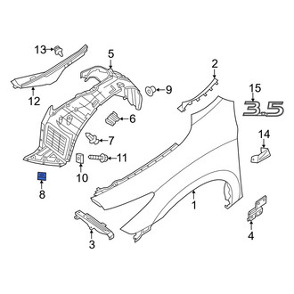 Infiniti OE - Fender Liner Nut