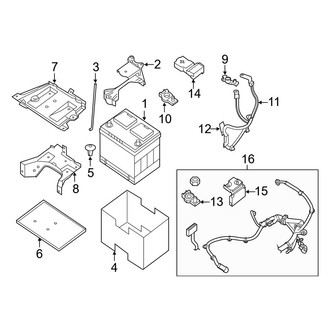 Infiniti OE - Electrical - Battery (Conventional)