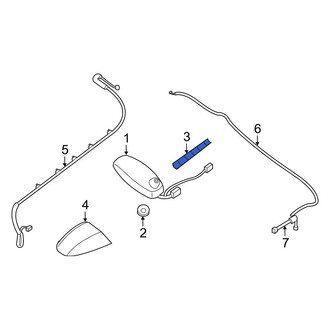 Infiniti OE - Radio Antenna Mast
