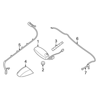 Infiniti OE - Electrical - Antenna