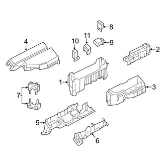 Infiniti OE - Electrical - Fuse & Relay (Driver Side Engine Compartment)