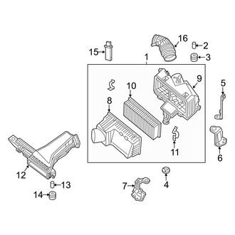 Infiniti OE - Engine / Transaxle - Air Intake