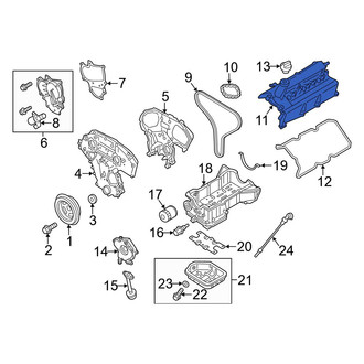 Infiniti OE - Left Engine Valve Cover