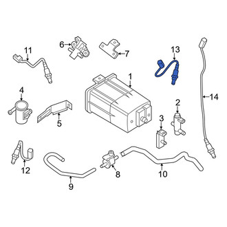 Infiniti OE - Rear Right Oxygen Sensor