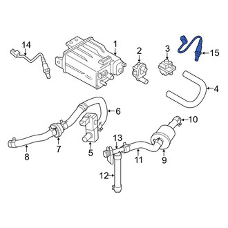 Infiniti OE - Rear Oxygen Sensor