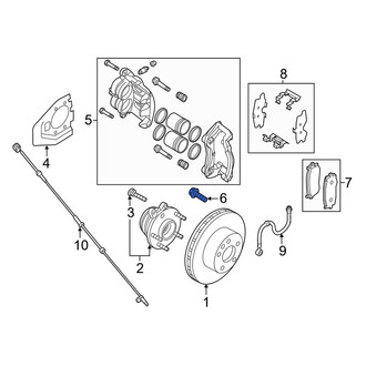 Infiniti OE - Disc Brake Caliper Bolt
