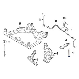 Infiniti OE - Suspension Crossmember Bolt