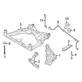 Infiniti OE - Suspension Crossmember Bolt