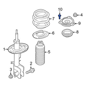 Infiniti OE - Suspension Strut Mount Bolt