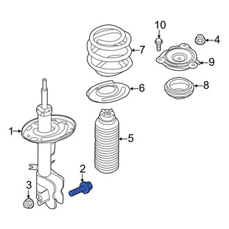 Infiniti OE - Suspension Strut Bolt