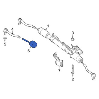 Infiniti OE - Right Outer Steering Tie Rod End