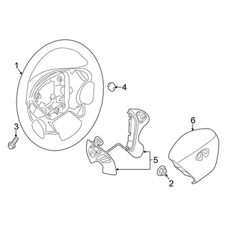 Infiniti OE - Steering Wheel & Trim