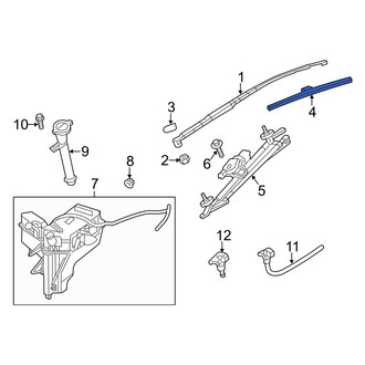 Infiniti OE - Front Left Wiper Blade