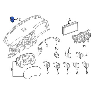 Infiniti OE - Sun Load Temperature Sensor