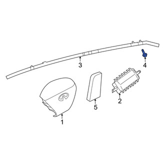 Infiniti OE - Curtain Air Bag Bolt
