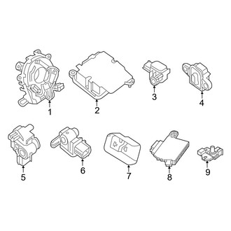 Infiniti OE - Restraint Systems - Air Bag Components (Modules & Sensors)