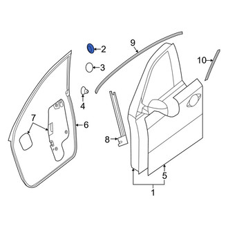 Infiniti OE - Front Door Plug