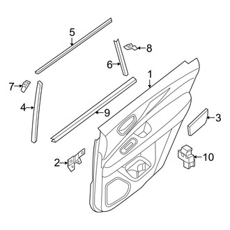 Infiniti OE - Rear Door - Interior Trim