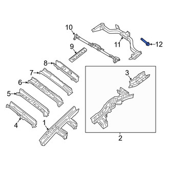 Infiniti OE - Trailer Hitch Receiver Bolt