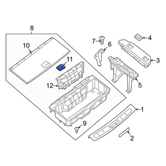 Infiniti OE - Rear Cargo Cover Handle