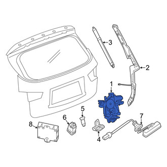 Infiniti OE - Rear Liftgate Latch