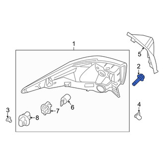 Infiniti OE - Bumper Cover Bolt