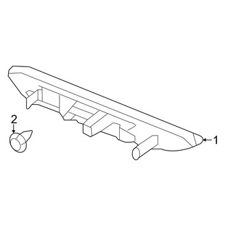 Infiniti OE - Rear Lamps - Rear Reflector