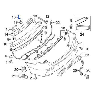 Infiniti OE - Bumper Impact Absorber Bracket